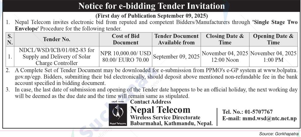 Nepal Doorsanchar Company Limited (NTC)
