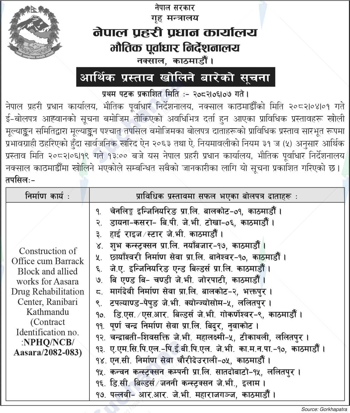 Nepal Police Headquarters, Kathmandu