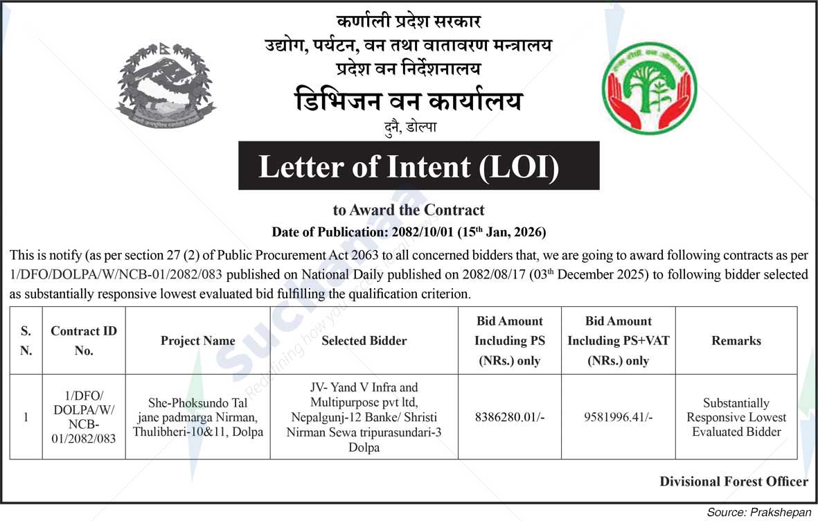 Division Forest Office, Dolpa