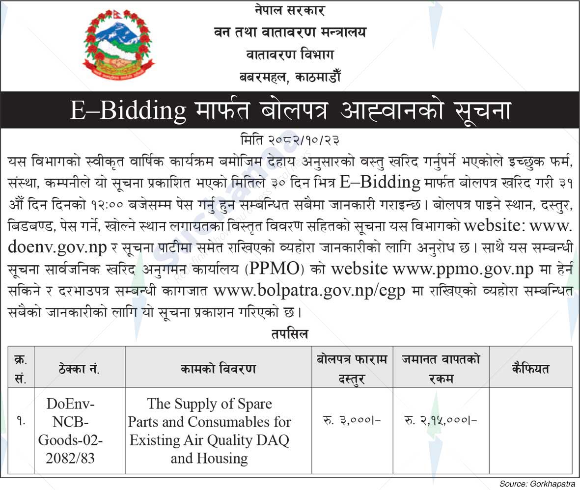 Department of Environment