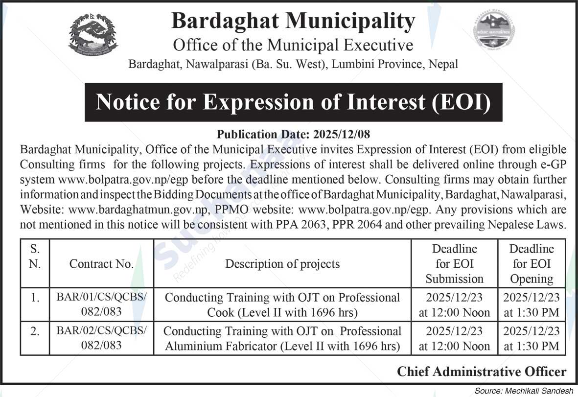 Bardaghat Municipality