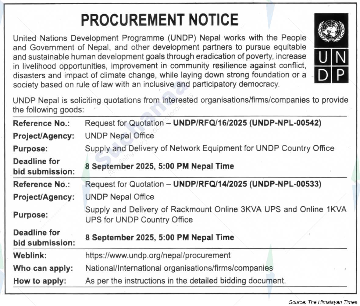 United Nations Development Programme (UNDP)
