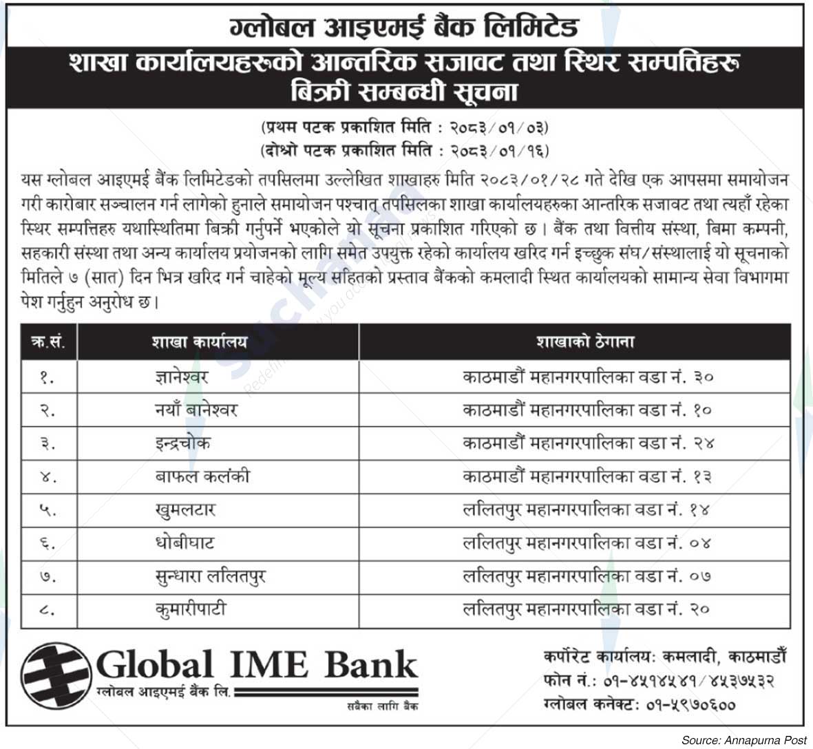 Global IME Bank Limited