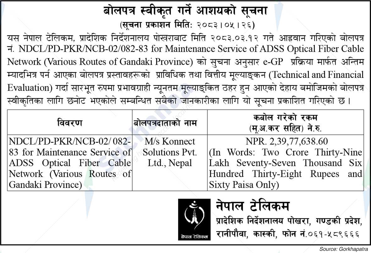 Nepal Doorsanchar Company Limited (NTC)