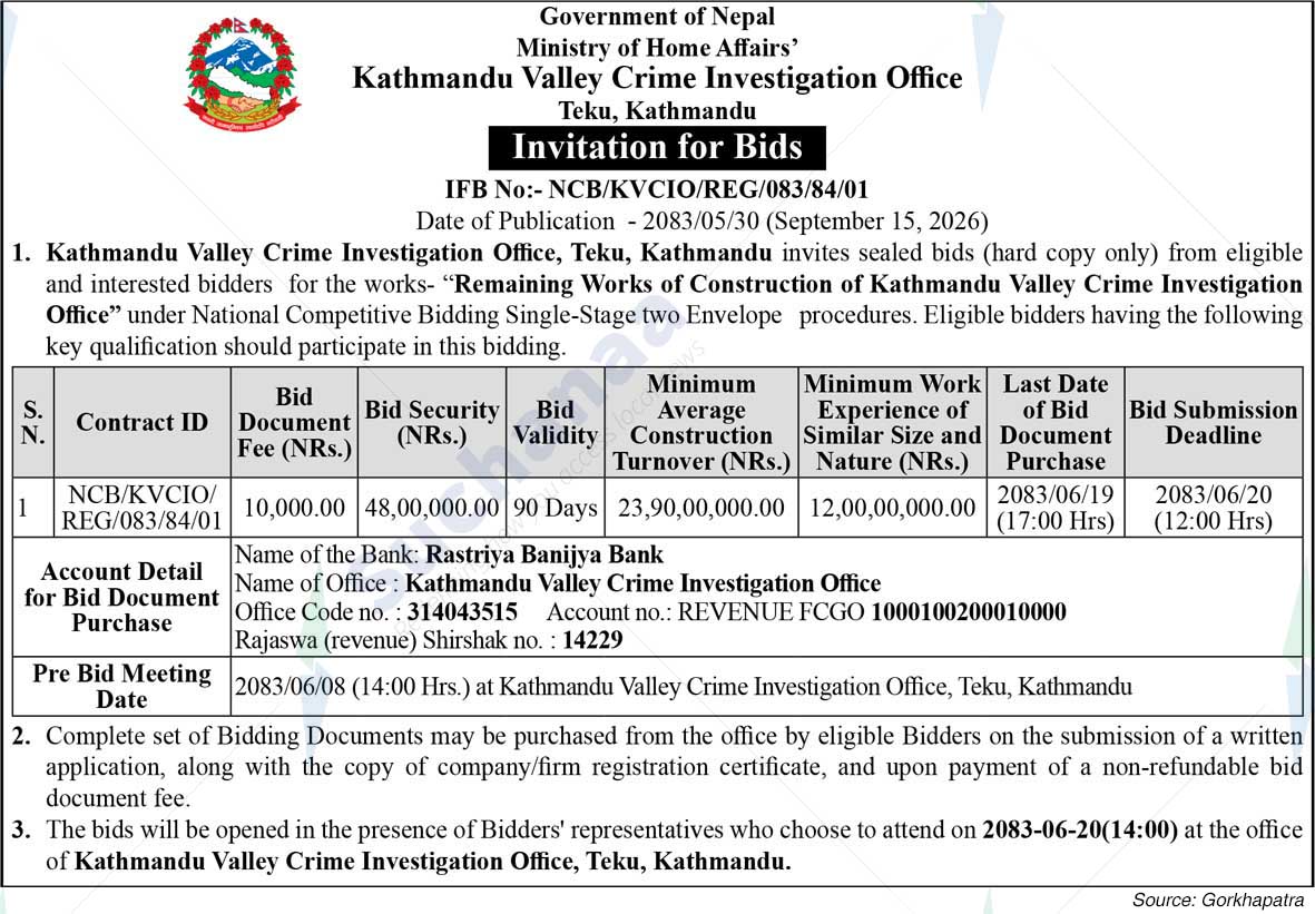 Kathmandu Valley Crime Investigation Office