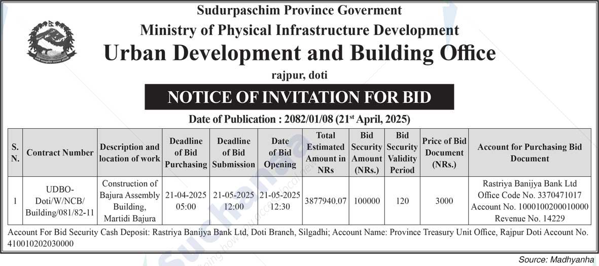 Urban Development and Building Office
