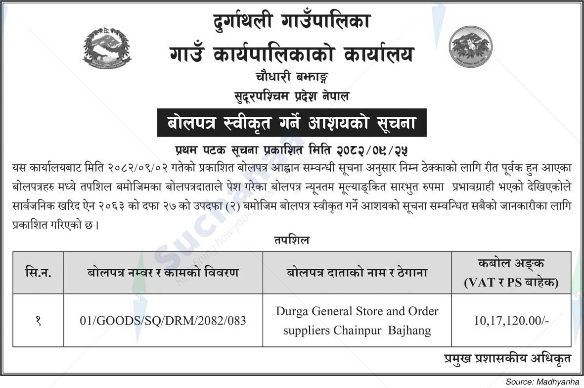 Durgathali Rural Municipality