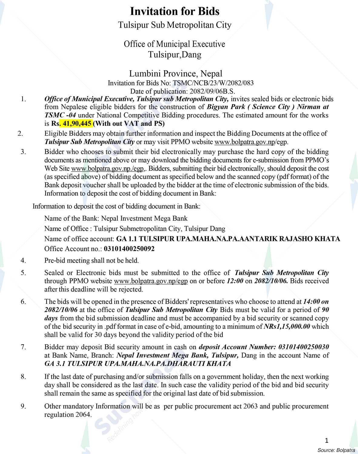 Tulsipur Sub-Metropolitan City