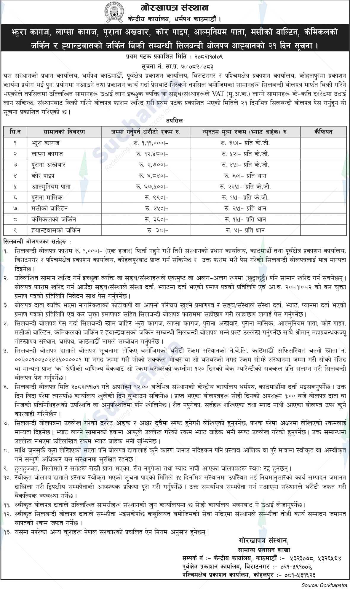 Gorkhapatra Corporation