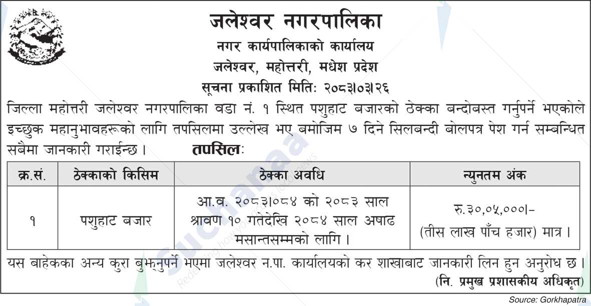 Jaleshwor Municipality