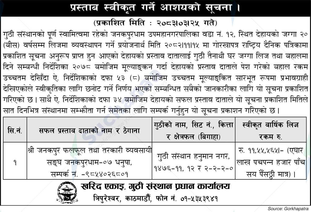Guthi Sansthan