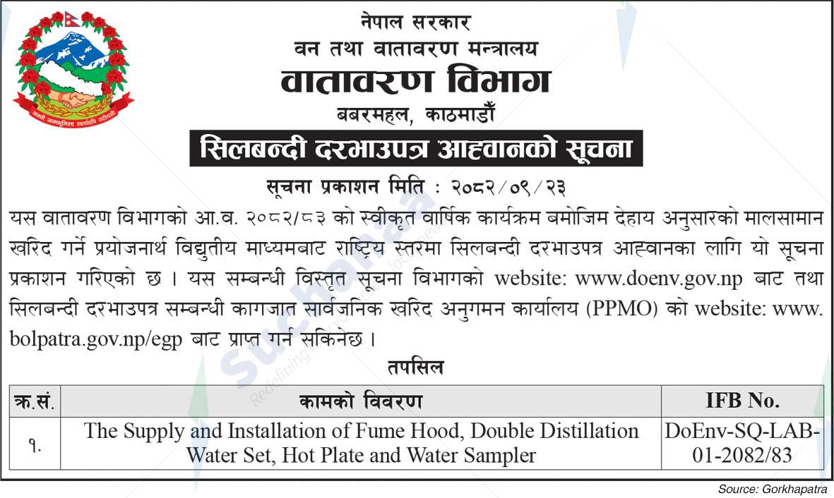 Department Of Environment