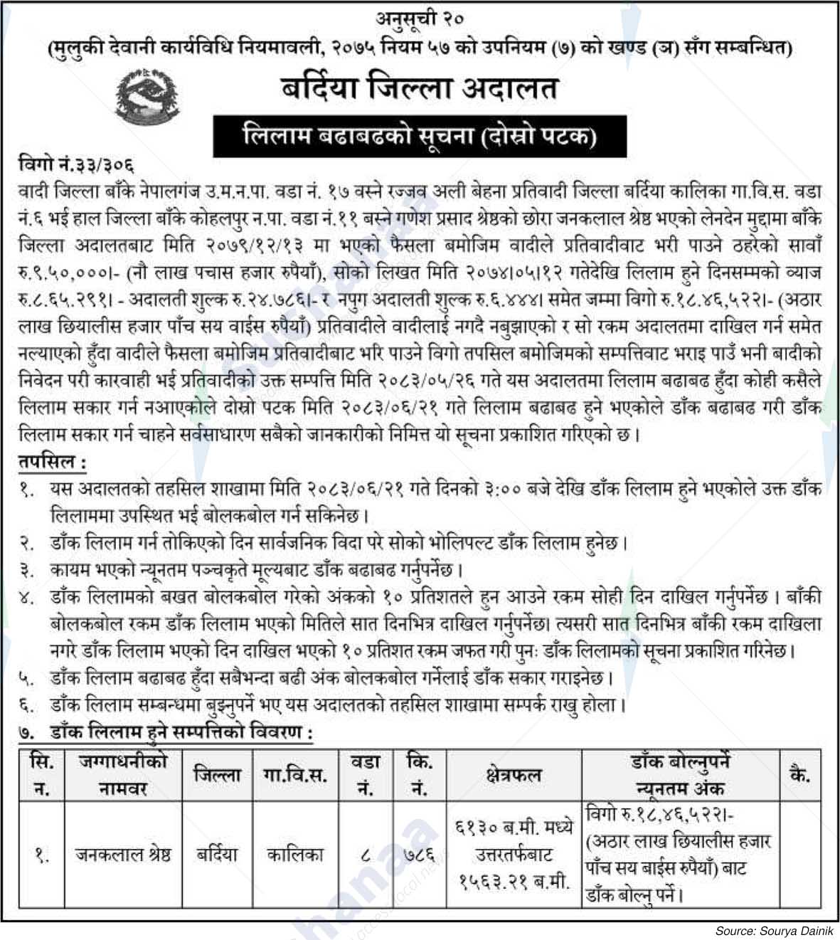 Bardiya District Court