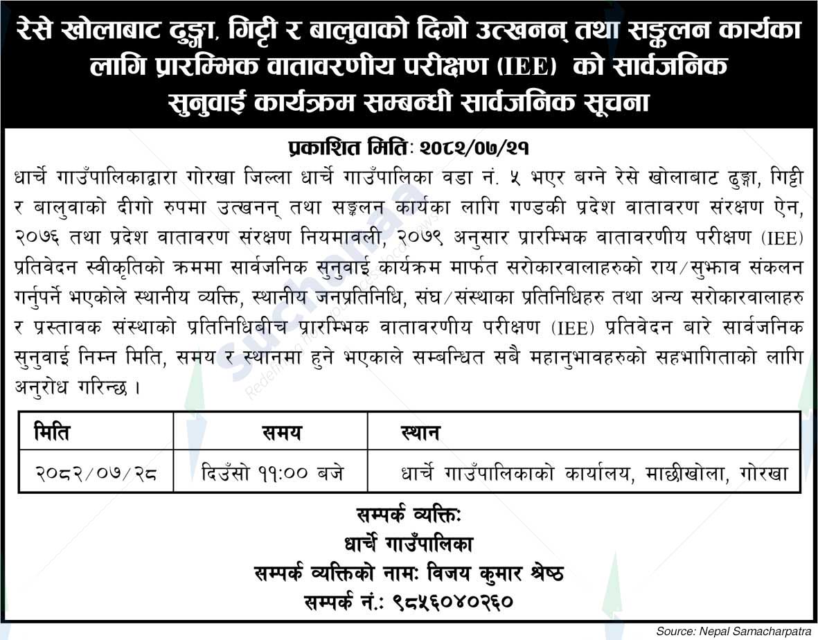 Dharche Rural Municipality