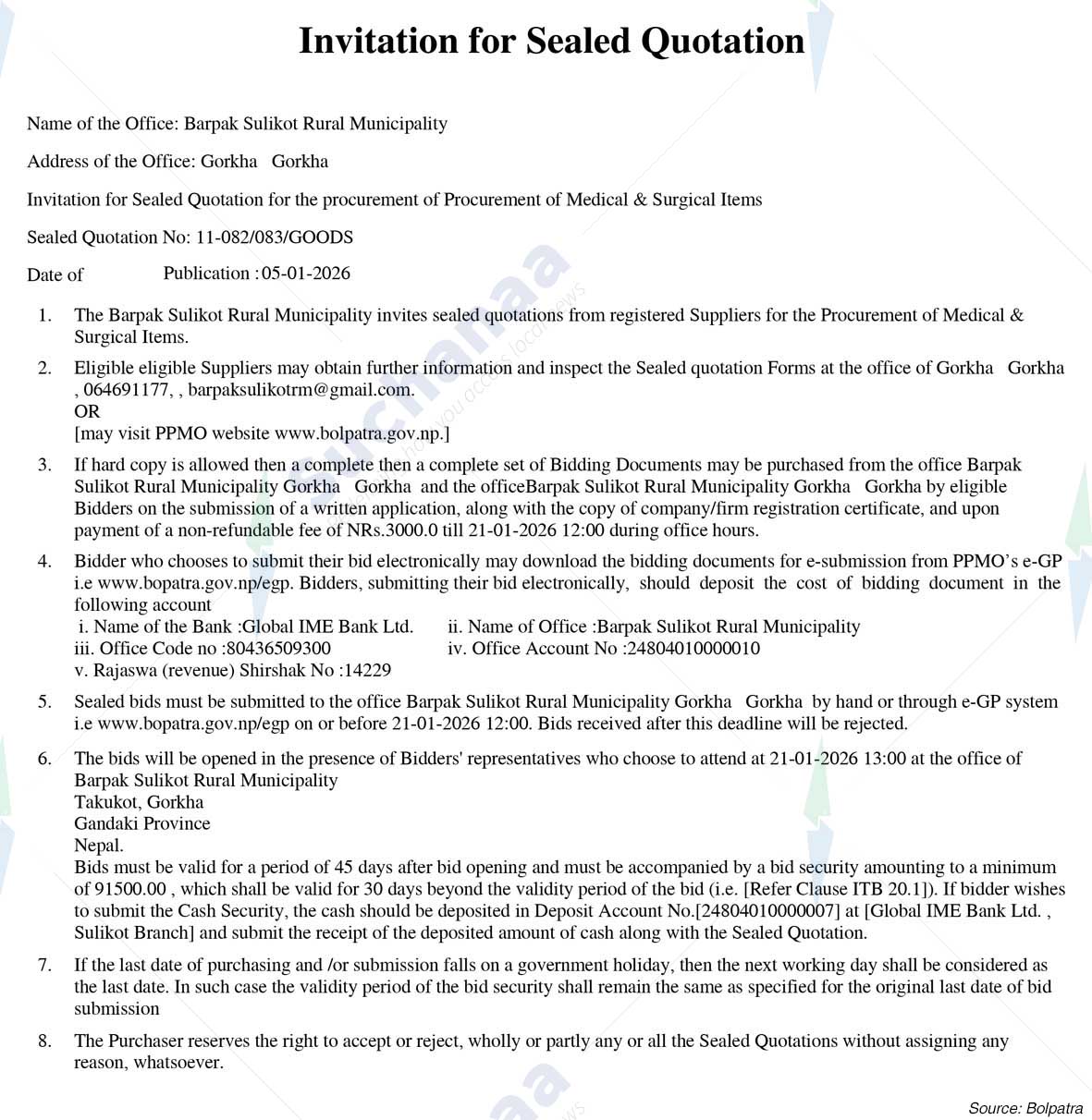 Barpak Sulikot Rural Municipality
