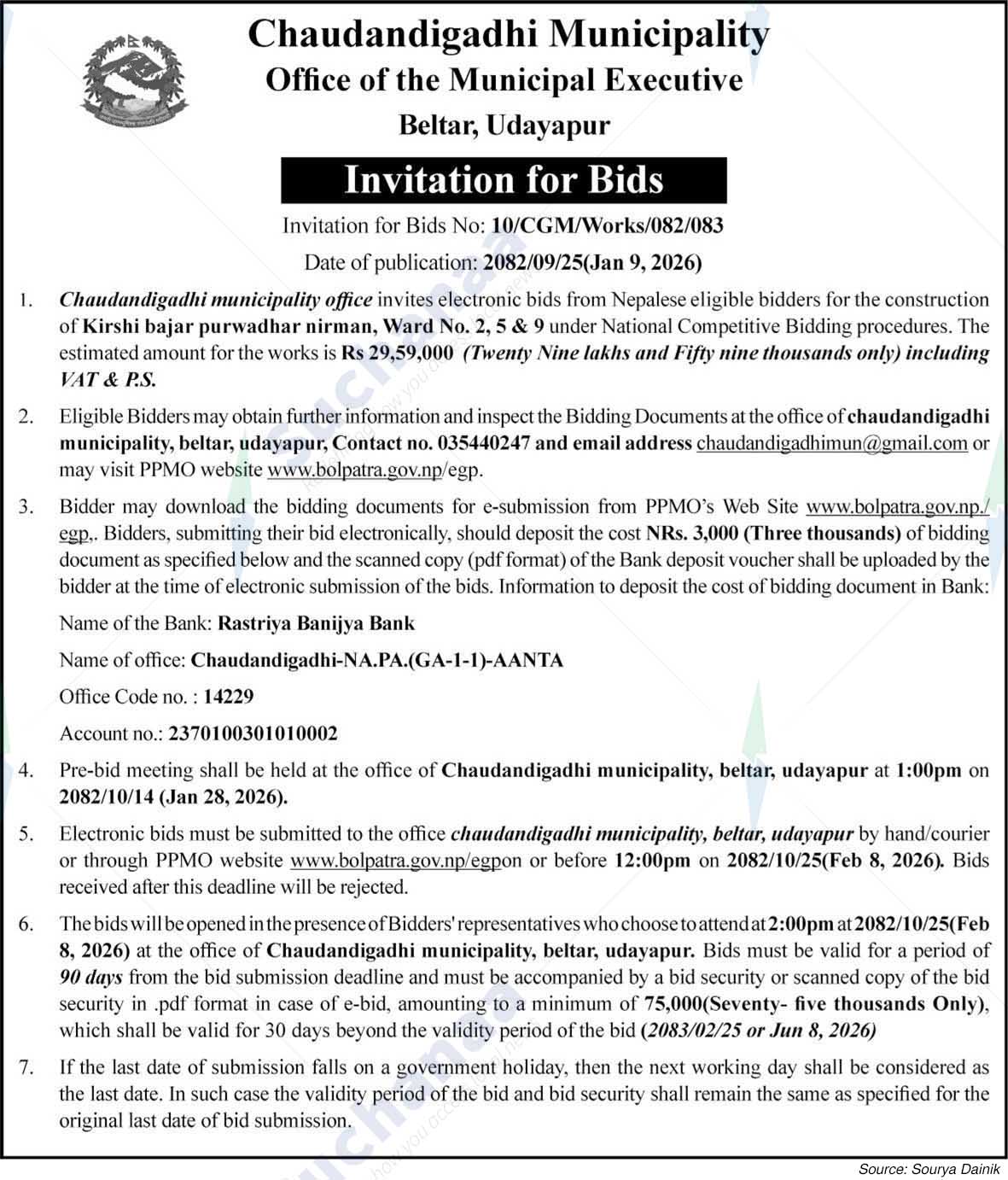 Chaudandigadhi Municipality