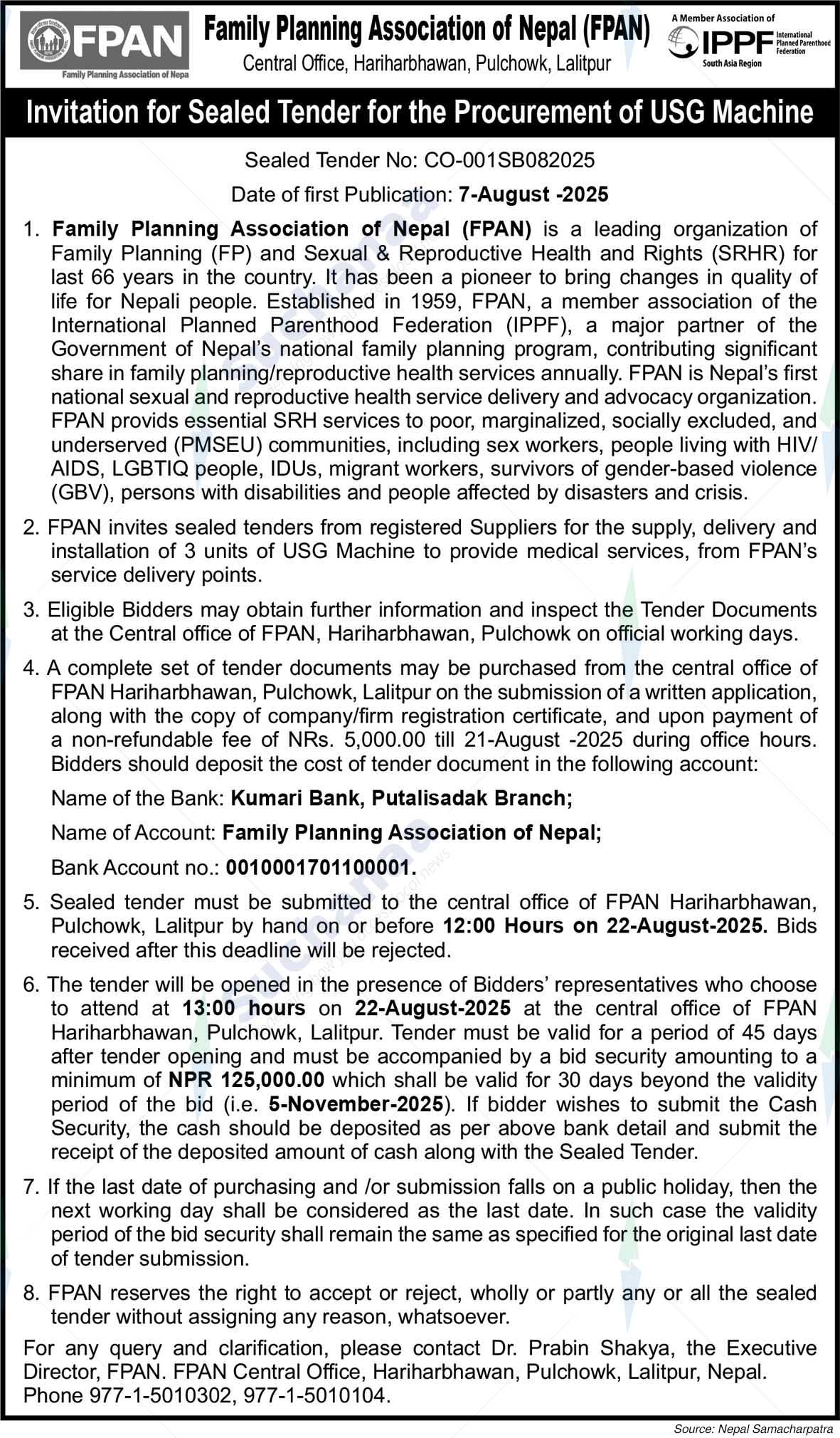 Family Planning Association of Nepal (FPAN)