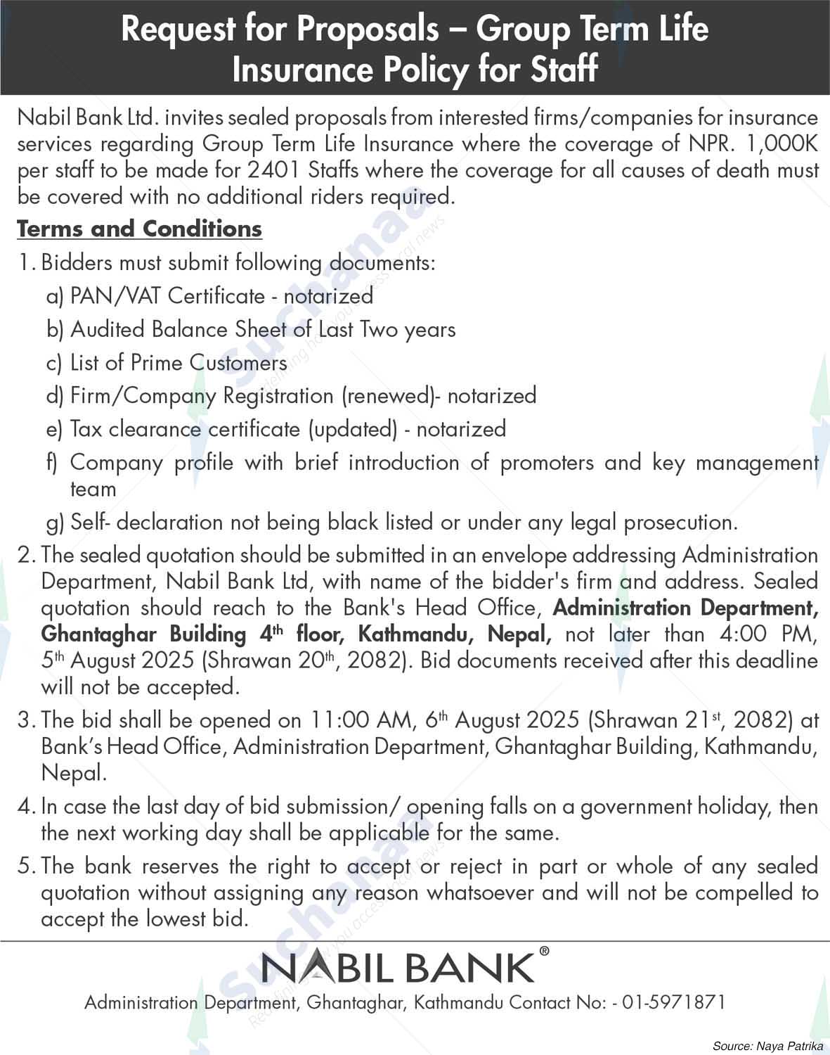 Nabil Bank Limited