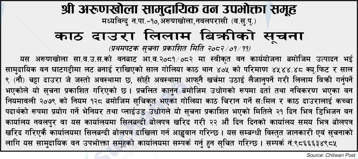 Arunkhola Saa.Wa.Wo.Sa.