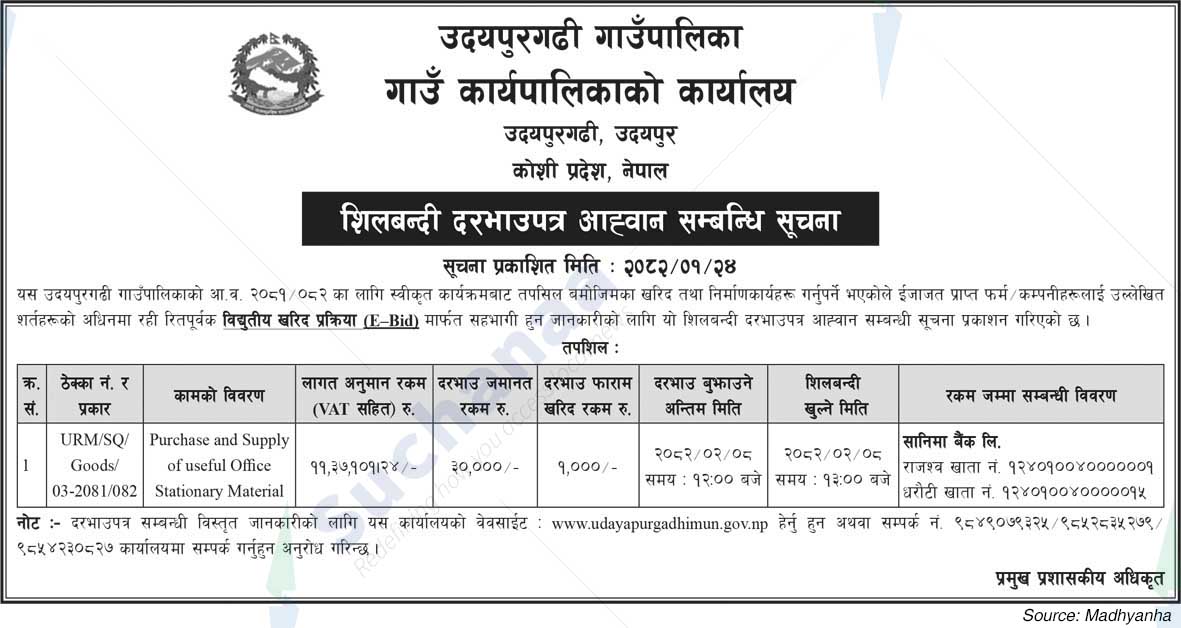 Udaypurgadi Rural Municipality