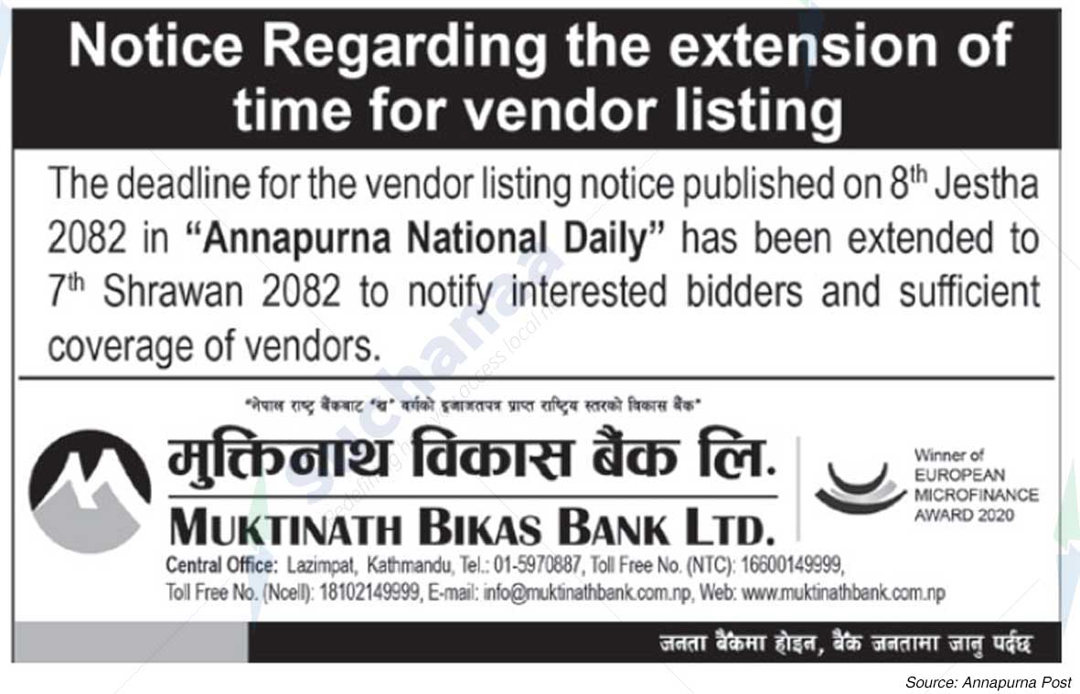 Muktinath Bikash Bank Ltd.