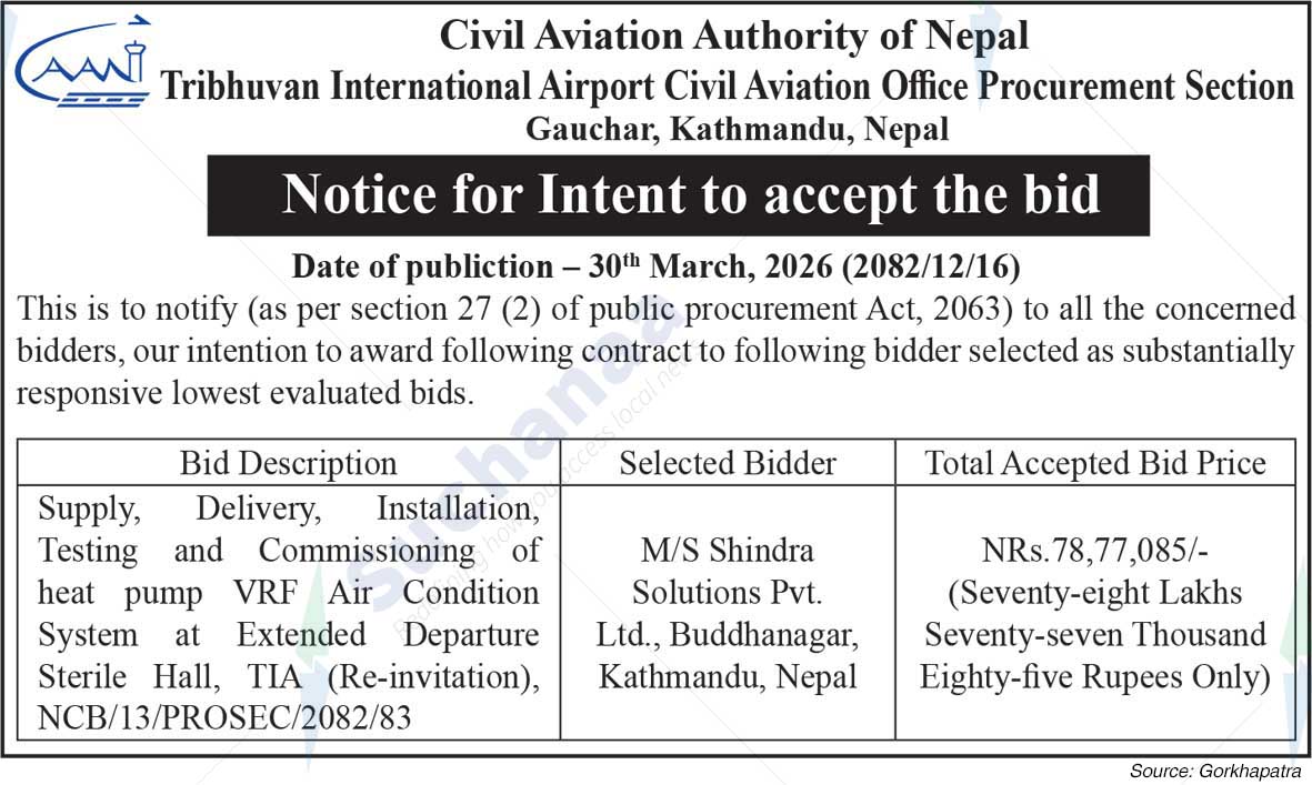 Tribhuvan International Airport