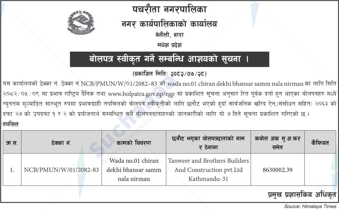 Pachrauta Municipality