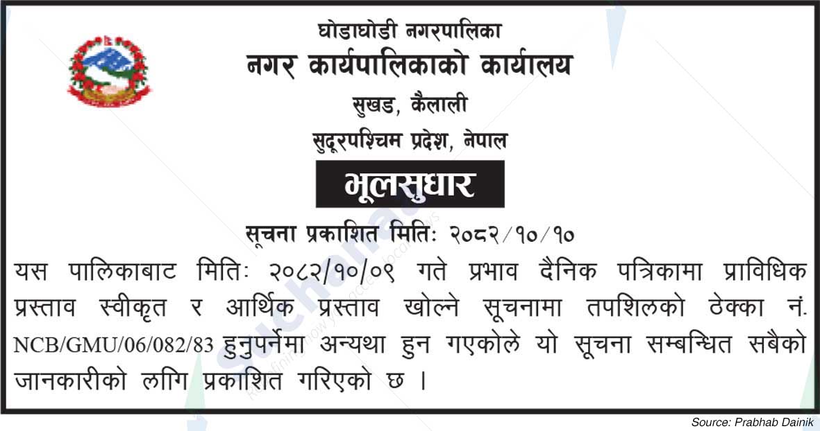 Ghodaghodi Municipality