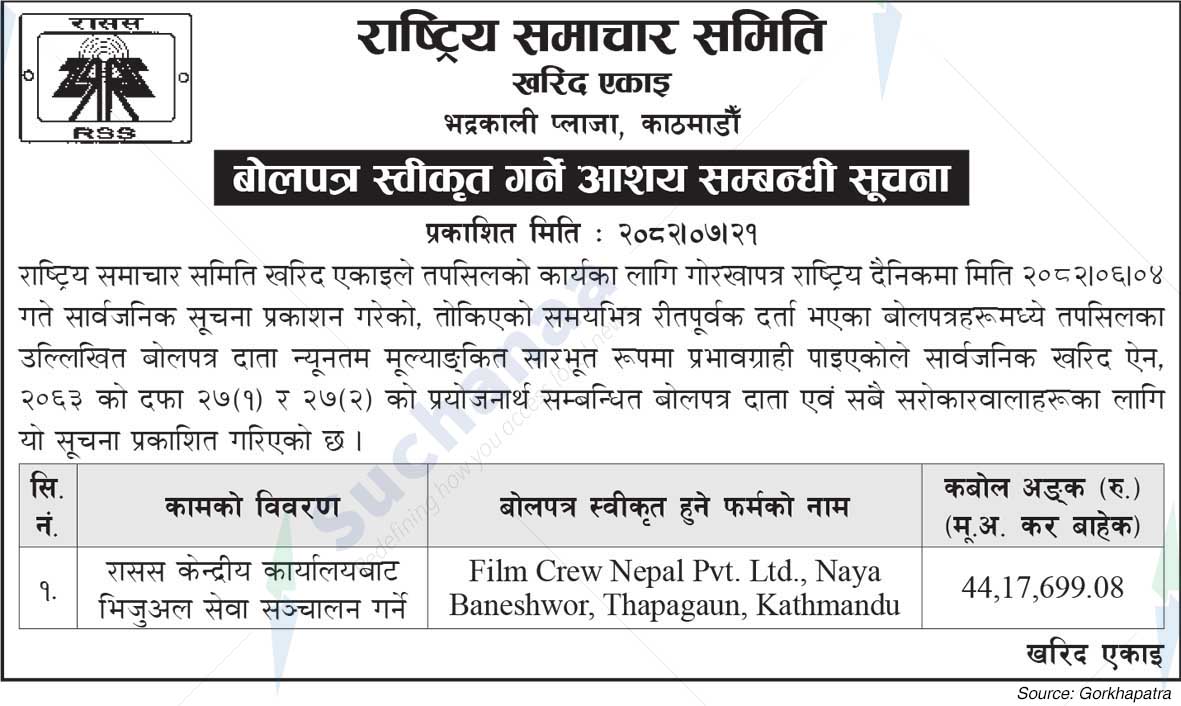 National News Agency(RSS)