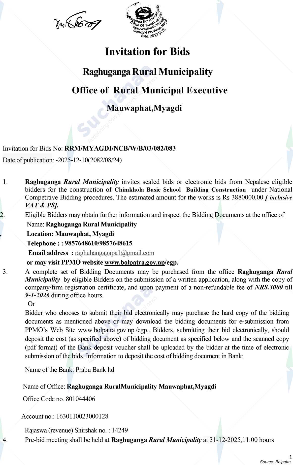 Raghuganga Rural Municipality