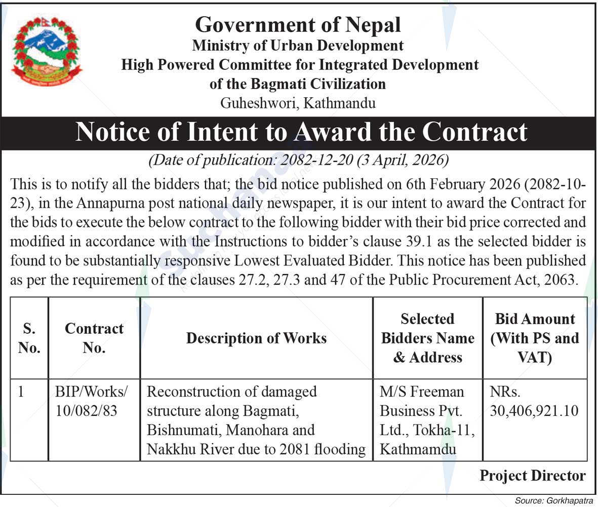 High Powered Committee for Integrated Development of the Bagmati Civilization, Kathmandu