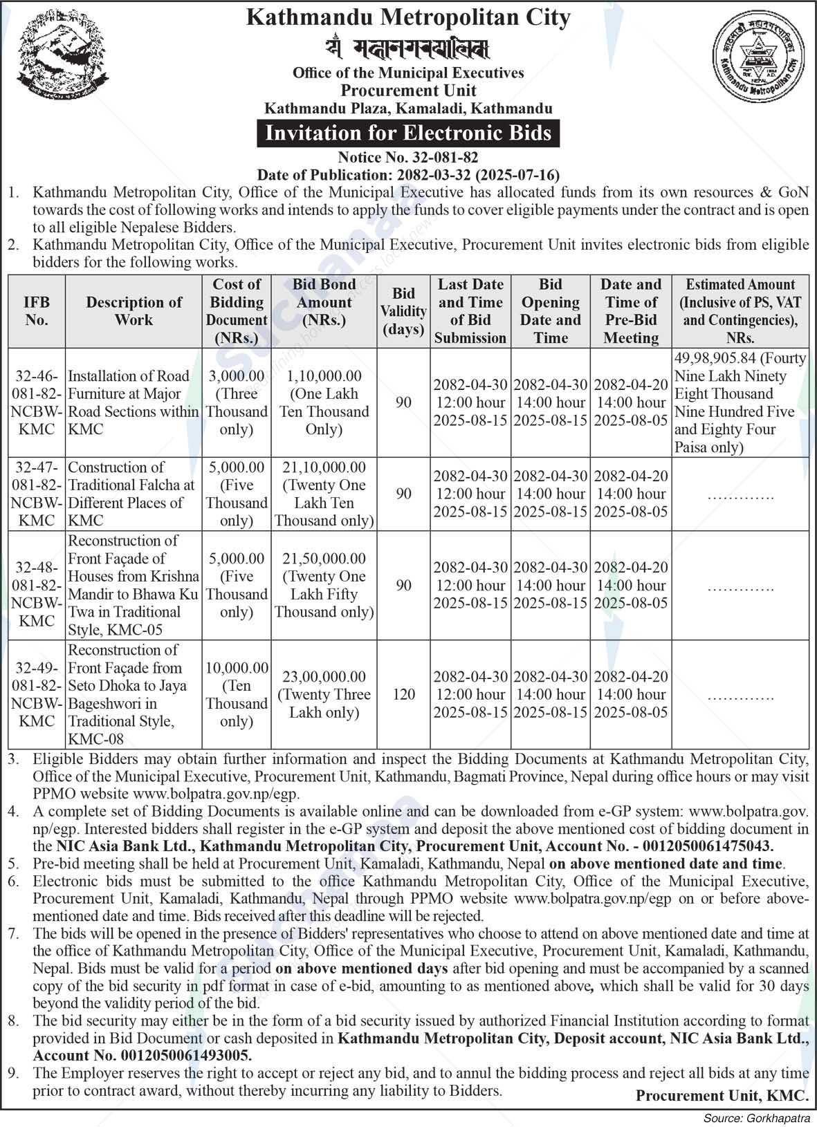 Kathmandu Metropolitan City