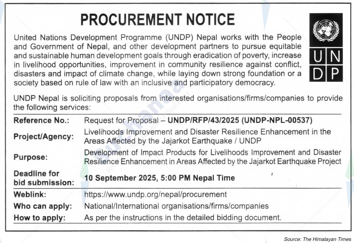 United Nations Development Programme (UNDP)