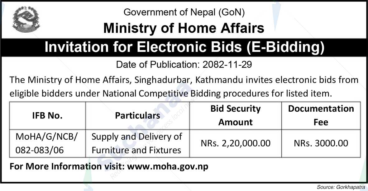 Ministry of Home Affairs