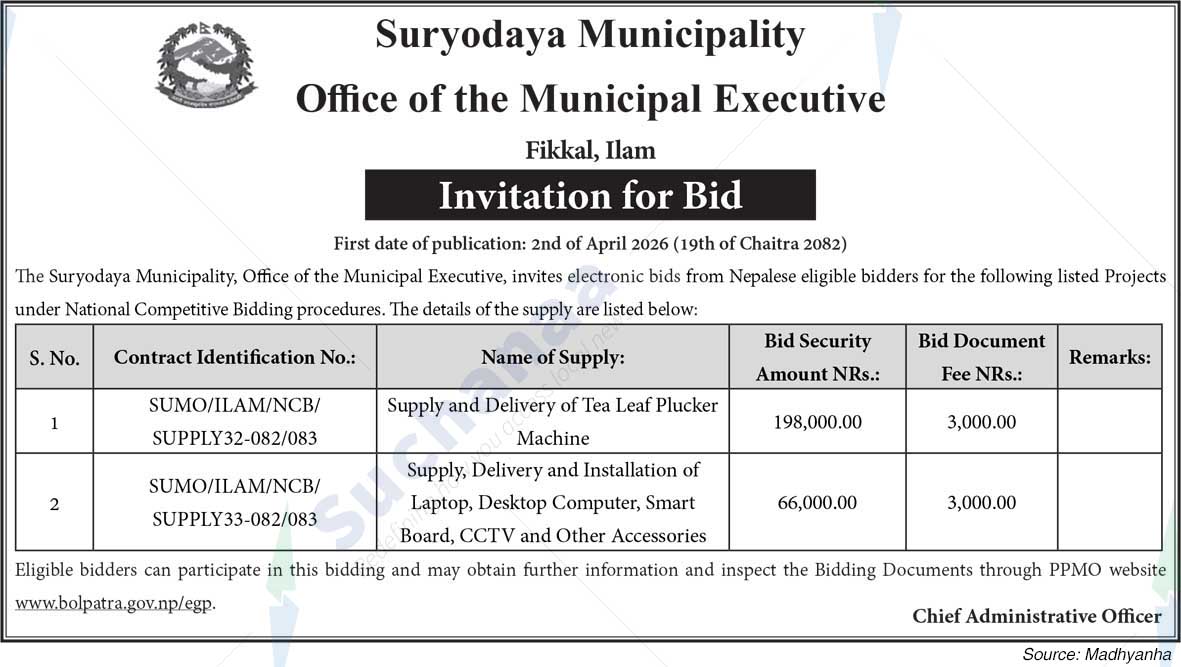 Suryodaya Municipality