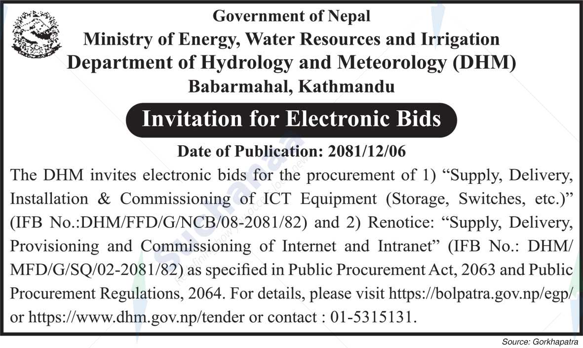 Department of Hydrology and Meteorology