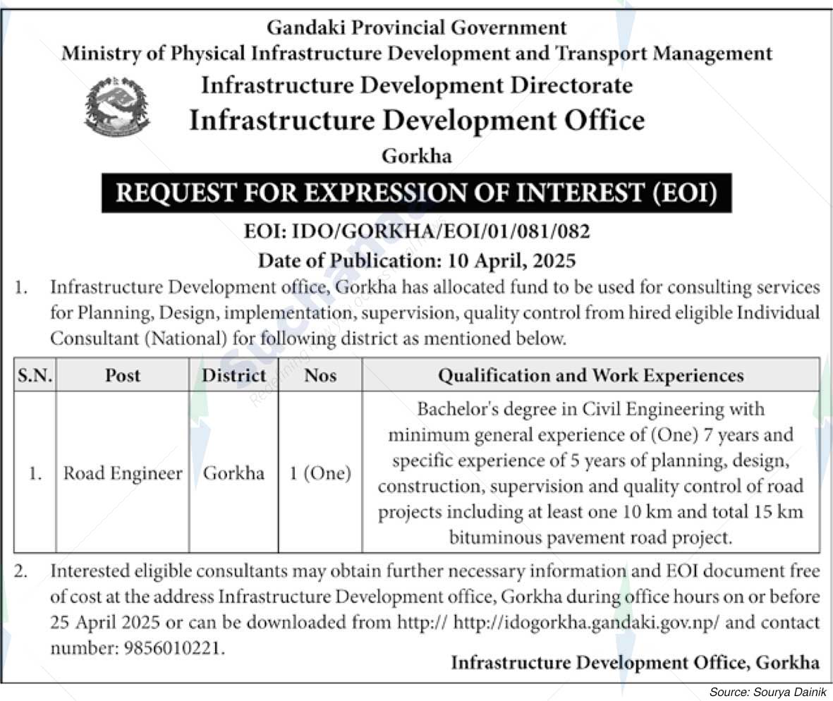 Infrastructure Development Office