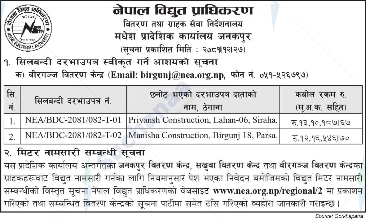 Nepal Electricity Authority