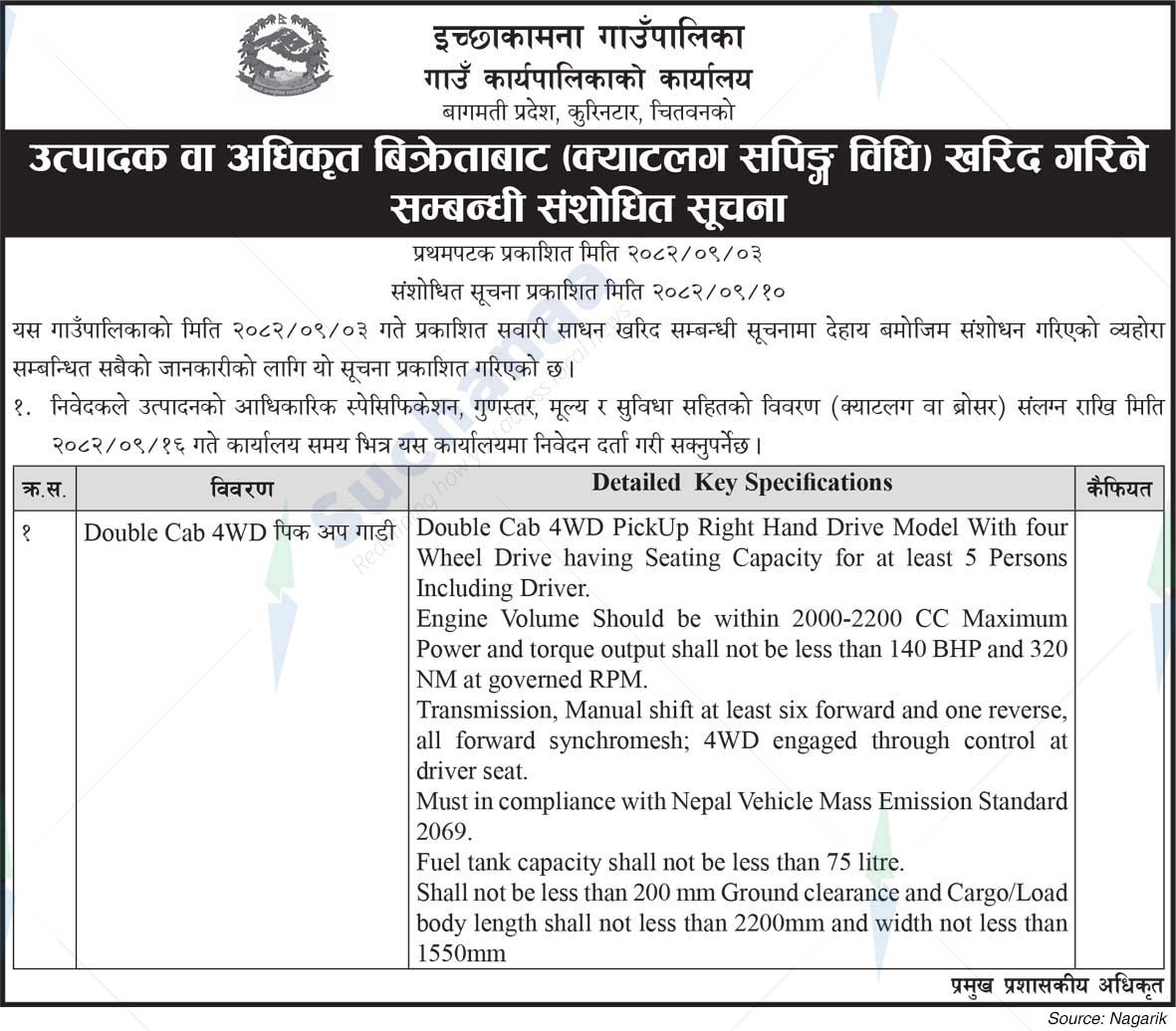 Ichchhakamana Rural Municipality