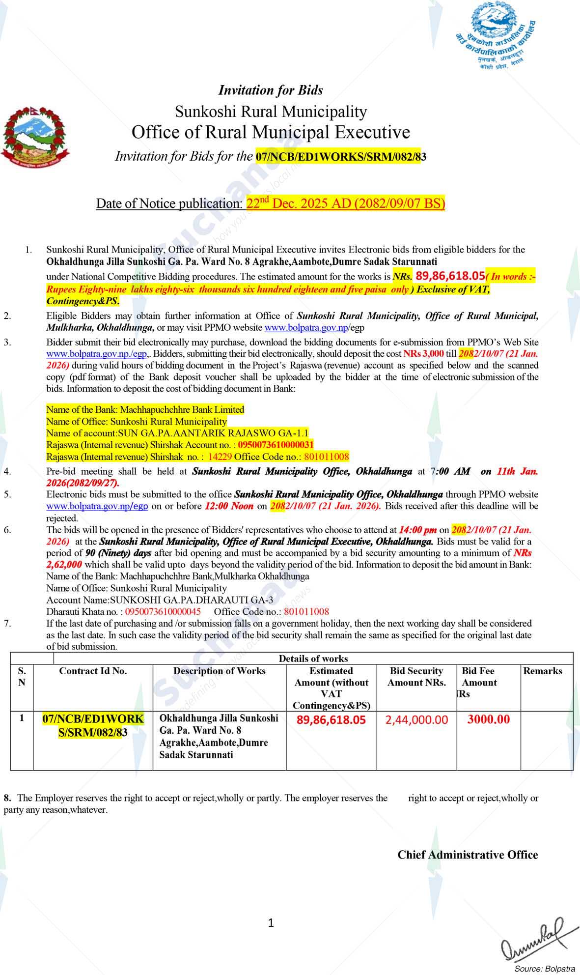 Sunkoshi Rural Municipality