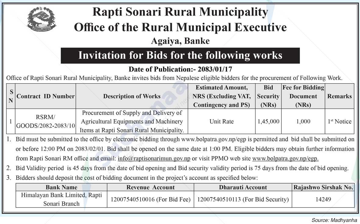 Rapti Sonari Rural Municipality