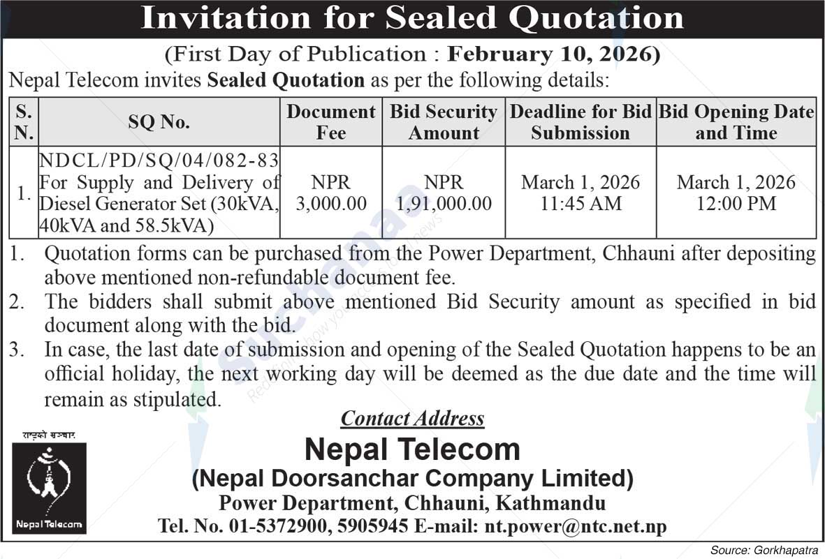 Nepal Doorsanchar Company Limited (NTC)