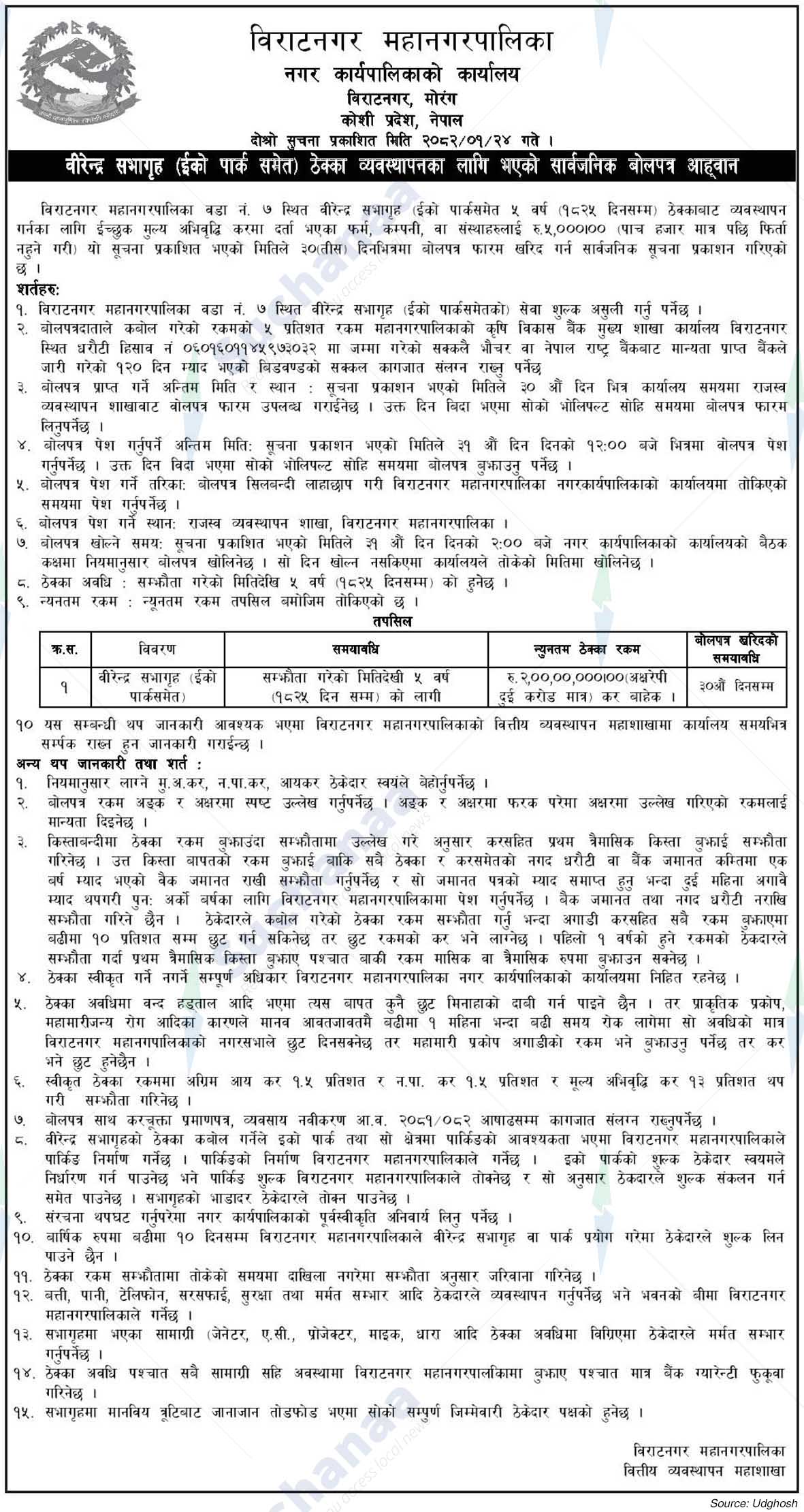 Biratnagar Metropolitan City