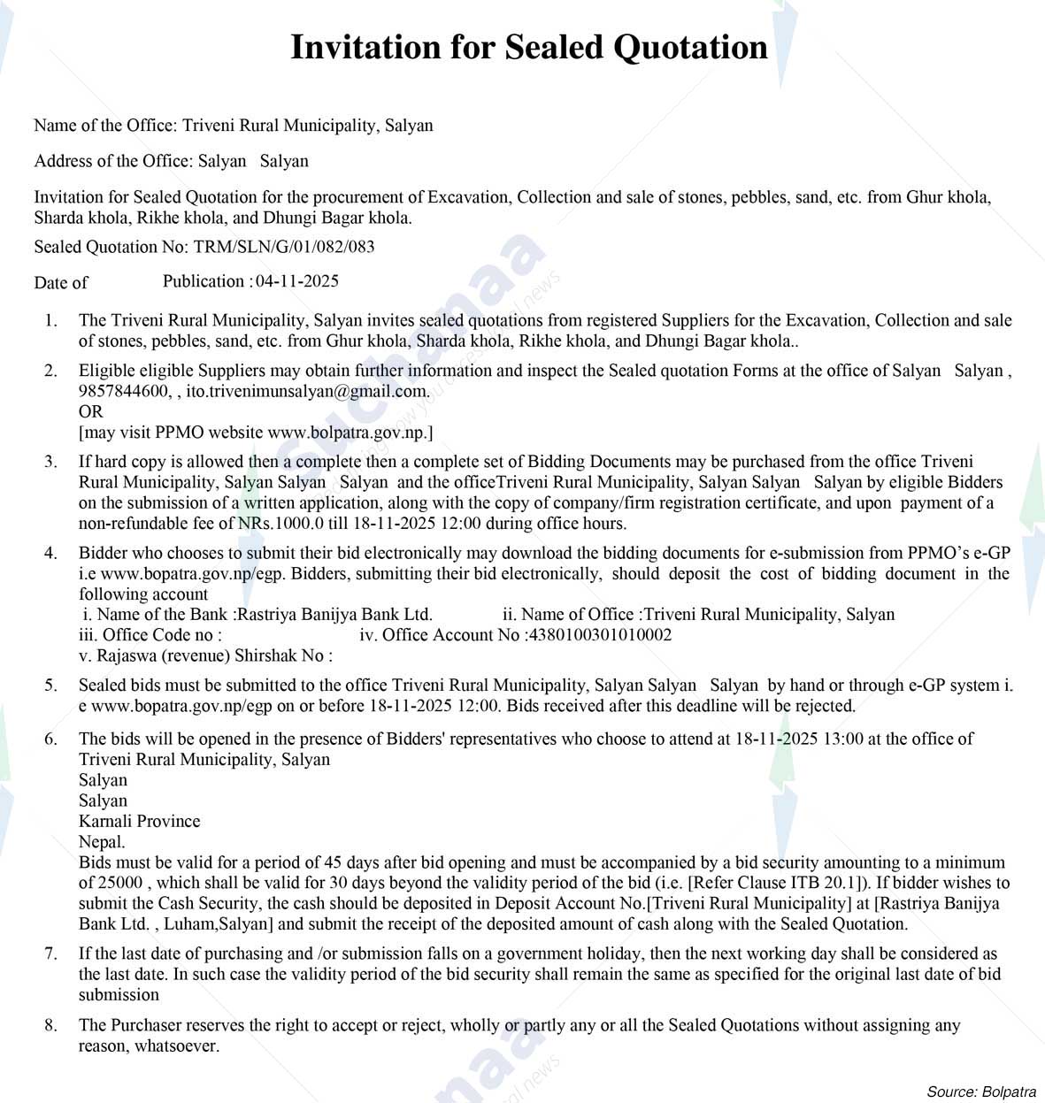 Triveni Rural Municipality