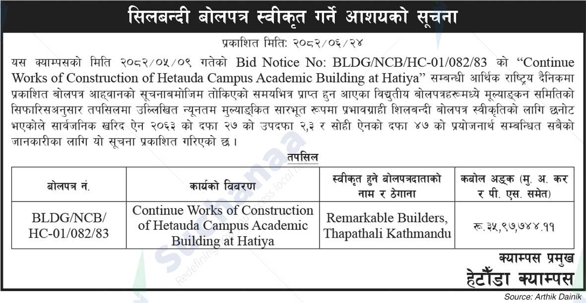 Hetauda Campus