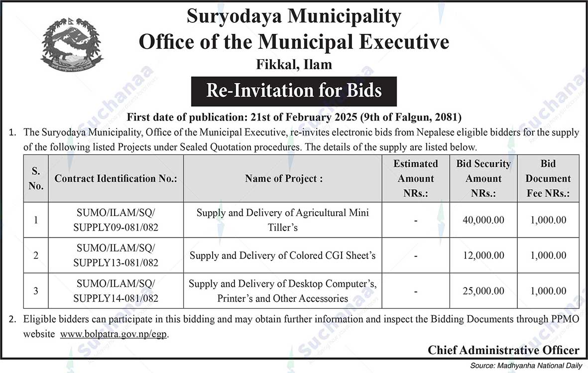 Suryodaya Municipality