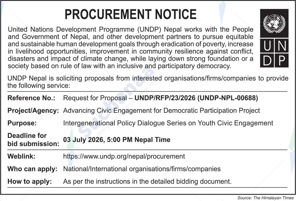 United Nations Development Programme (UNDP)
