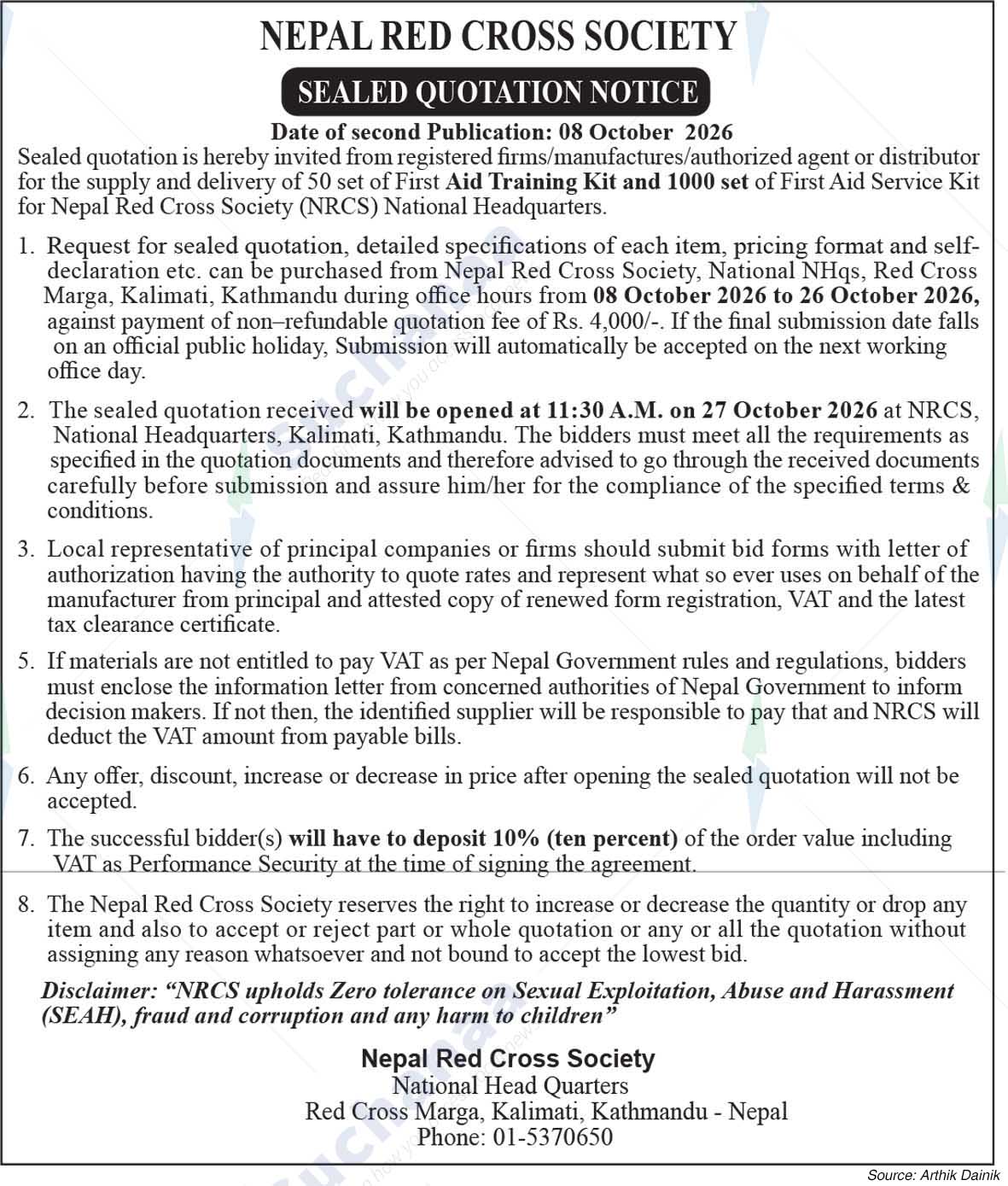 Nepal Red Cross Society