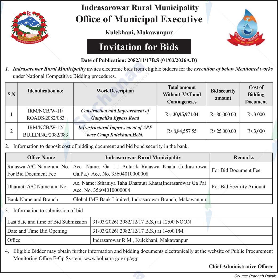 Indrasarowar Rural Municipality