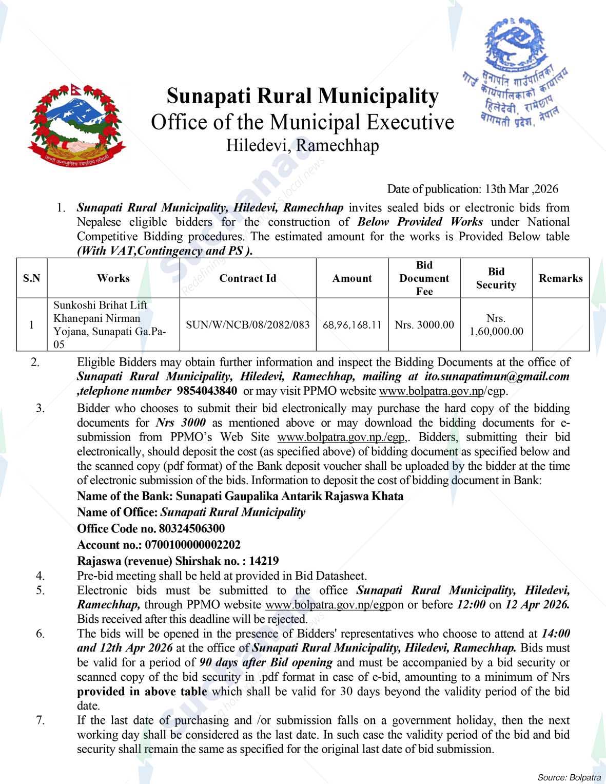 Sunapati Rural Municipality